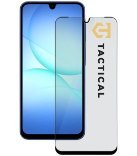 Juodas apsauginis grūdintas stiklas Samsung Galaxy A17 4G / 5G telefonui "Tactical Glass Shield 5D"