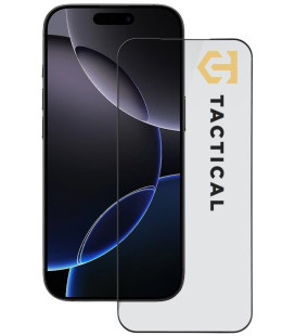 Juodas apsauginis grūdintas stiklas Apple iPhone 17 Pro Max / 18 Pro Max telefonui "Tactical Glass Shield 5D"