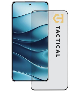 Juodas apsauginis grūdintas stiklas Xiaomi Redmi Note 15 4G / 5G telefonui "Tactical Glass Shield 5D"