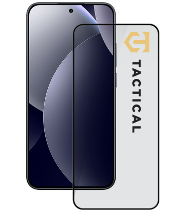 Juodas apsauginis grūdintas stiklas Xiaomi Redmi Note 15 Pro 5G telefonui "Tactical Glass Shield 5D"