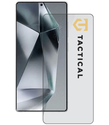 Juodas apsauginis grūdintas stiklas Samsung Galaxy S26 Ultra telefonui "Tactical Glass Shield 5D"