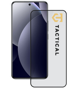 Juodas apsauginis grūdintas stiklas Xiaomi Redmi Note 15 Pro 4G telefonui "Tactical Glass Shield 5D"