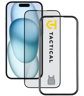 Apsauginis grūdintas stiklas Apple iPhone 15 / 16 telefonui "Tactical Glass Impact Armour"