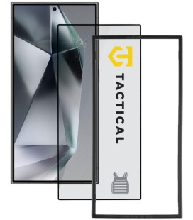 Apsauginis grūdintas stiklas Samsung Galaxy S24 Ultra telefonui "Tactical Glass Impact Armour"
