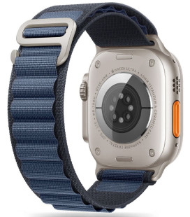 Mėlyna apyrankė Apple Watch 8 / 9 / 10 / 11 / SE / ULTRA (44 / 45 / 46 / 49 MM) "Tech-Protect Nylon Pro"