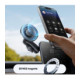 Juodas automobilinis telefono laikiklis "ESR Omnilock Magnetic Magsafe Dash"