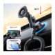 Juodas automobilinis telefono laikiklis "ESR Omnilock Magnetic Magsafe Dash"