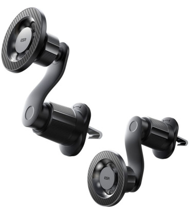 Juodas automobilinis telefono laikiklis "ESR Omnilock Magnetic Magsafe Vent"