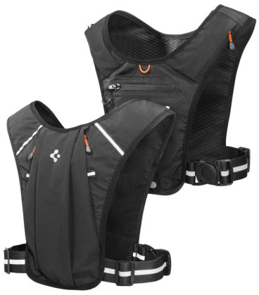 Juoda bėgiojimo liemenė (M-L) "Spigen A720 Dynamic Shield Running Vest"