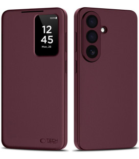 Raudonas atverčiamas dėklas Samsung Galaxy A57 5G telefonui "Tech-Protect Smart Wallet"