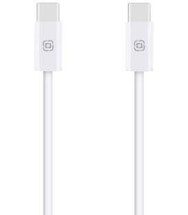 Baltas laidas USB-C - USB-C 60W / 100cm "OBAL:ME LongRun"
