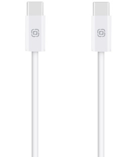 Baltas laidas USB-C - USB-C 60W / 200cm "OBAL:ME LongRun"