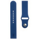 Mėlyna 22mm apyrankė laikrodžiams "Tactical 614 Silicone Band"