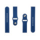 Mėlyna 22mm apyrankė laikrodžiams "Tactical 614 Silicone Band"