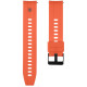 Oranžinė 20mm apyrankė laikrodžiams "Tactical Quick Release Silicone Band"