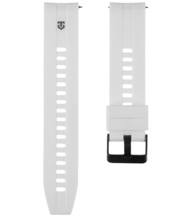 Balta 20mm apyrankė laikrodžiams "Tactical Quick Release Silicone Band"