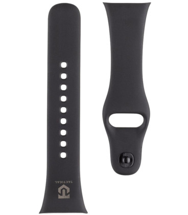 Juoda apyrankė Redmi Watch 3 laikrodžiams "Tactical 844 Silicone Band"