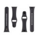Juoda apyrankė Redmi Watch 3 laikrodžiams "Tactical 844 Silicone Band"