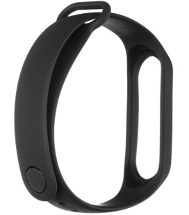 Juoda apyrankė Xiaomi Mi Band 3 / 4 laikrodžiams "Tactical 513 Silicone Band"