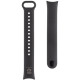 Juoda apyrankė Xiaomi Smart Band 8 / 9 / 10 laikrodžiams "Tactical 846 Silicone Band"