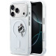 Skaidrus dėklas Apple iPhone 17 Pro telefonui "Karl Lagerfeld IML Choupette Peekaboo MagSafe Case"