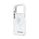 Skaidrus dėklas Apple iPhone 17 Pro telefonui "Karl Lagerfeld IML Choupette Peekaboo MagSafe Case"