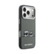 Juodas dėklas Apple iPhone 17 Pro telefonui "Karl Lagerfeld IML K&CH Heads Logo MagSafe Case"
