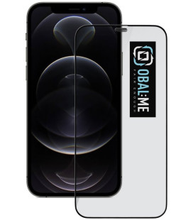 Apsauginis grūdintas stiklas Apple iPhone 12 / 12 Pro telefonui "OBAL:ME 5D Glass Screen Protector"