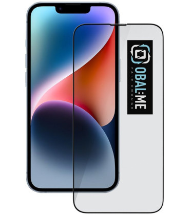 Apsauginis grūdintas stiklas Apple iPhone 13 / 13 Pro / 14 / 16e / 17e telefonui "OBAL:ME 5D Glass Screen Protector"