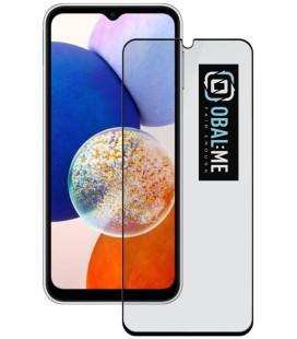 Apsauginis grūdintas stiklas Samsung Galaxy A14 4G / 5G telefonui "OBAL:ME 5D Glass Screen Protector"