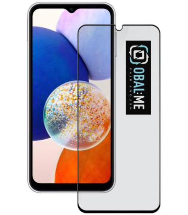 Apsauginis grūdintas stiklas Samsung Galaxy A14 4G / 5G telefonui "OBAL:ME 5D Glass Screen Protector"