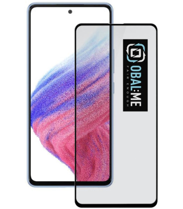 Apsauginis grūdintas stiklas Samsung Galaxy A52 / A52 5G / A52s 5G / A53 5G telefonui "OBAL:ME 5D Glass Screen Protector"
