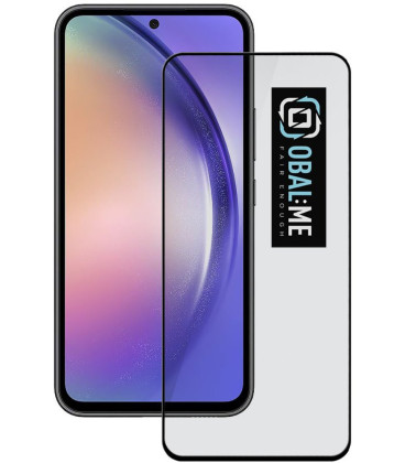 Apsauginis grūdintas stiklas Samsung Galaxy A54 5G telefonui "OBAL:ME 5D Glass Screen Protector"