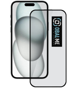 Apsauginis grūdintas stiklas Apple iPhone 15 / 16 telefonui "OBAL:ME 5D Glass Screen Protector"