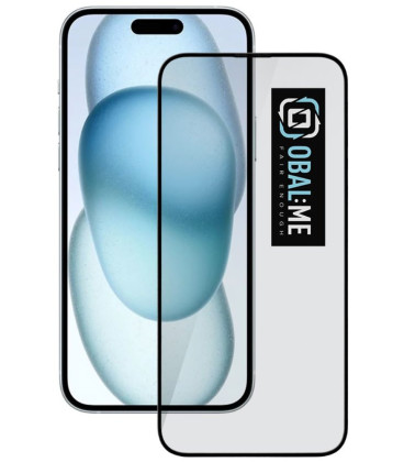 Apsauginis grūdintas stiklas Apple iPhone 15 Plus / 16 Plus telefonui "OBAL:ME 5D Glass Screen Protector"