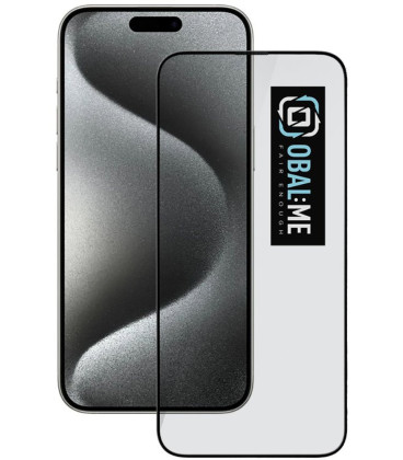 Apsauginis grūdintas stiklas Apple iPhone 15 Pro Max telefonui "OBAL:ME 5D Glass Screen Protector"