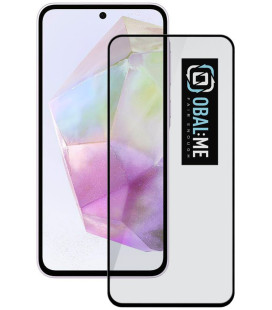 Apsauginis grūdintas stiklas Samsung Galaxy A35 5G telefonui "OBAL:ME 5D Glass Screen Protector"