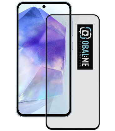 Apsauginis grūdintas stiklas Samsung Galaxy A55 5G telefonui "OBAL:ME 5D Glass Screen Protector"