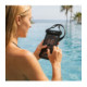 Juodas universalus vandeniui atsparus 6.9" dėklas "Tech-Protect UWC7 Floating Waterproof"