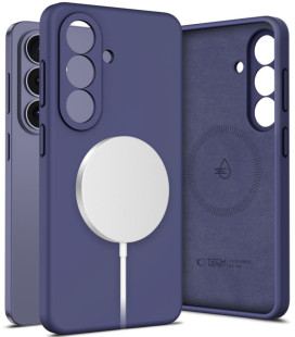 Violetinis (Cobalt) dėklas Samsung Galaxy S26 telefonui "Tech-Protect Silicone Magsafe"