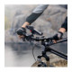 Juodas telefono laikiklis dviračiui / motociklui "Tech-Protect V7 Universal Bike & Motocycle Mount"
