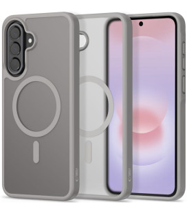 Matinis pilkas dėklas Samsung Galaxy A57 5G telefonui "Tech-Protect Magmat Magsafe"