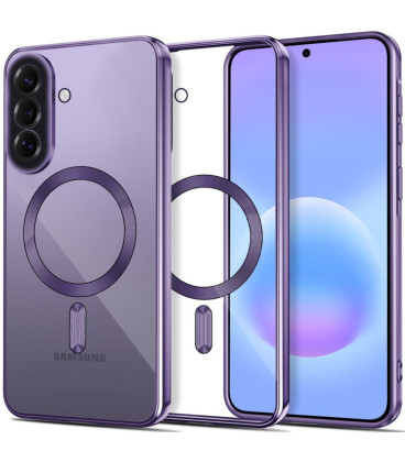 Violetinis / skaidrus dėklas Samsung Galaxy A37 5G telefonui "Tech-Protect MagFlex Magsafe"