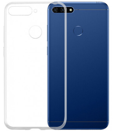 Skaidrus silikoninis dėklas Huawei Y6 Prime 2018 telefonui "Clear"