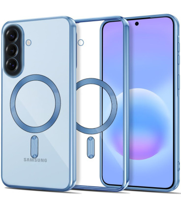 Mėlynas / skaidrus dėklas Samsung Galaxy A57 5G telefonui "Tech-Protect MagFlex Magsafe"