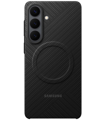 Originalus juodas dėklas "Carbon Magnet Case" Samsung Galaxy S26 Plus telefonui "EF-KS947SNE"