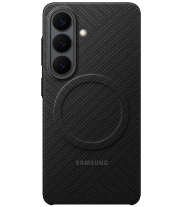 Originalus juodas dėklas "Carbon Magnet Case" Samsung Galaxy S26 telefonui "EF-KS942SNE"