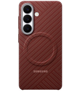 Originalus raudonas dėklas "Carbon Magnet Case" Samsung Galaxy S26 telefonui "EF-KS942SRE"