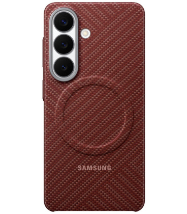 Originalus raudonas dėklas "Carbon Magnet Case" Samsung Galaxy S26 telefonui "EF-KS942SRE"