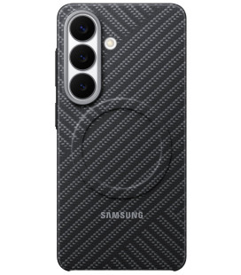 Originalus pilkas dėklas "Carbon Magnet Case" Samsung Galaxy S26 telefonui "EF-KS942SSE"